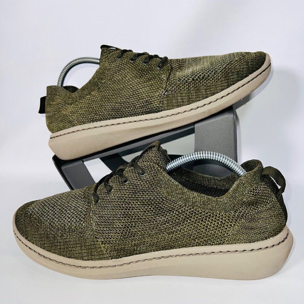 Cloudstepper by‎ Clarks Step Urban Mix Sneakers Olive Green Men's 9.5